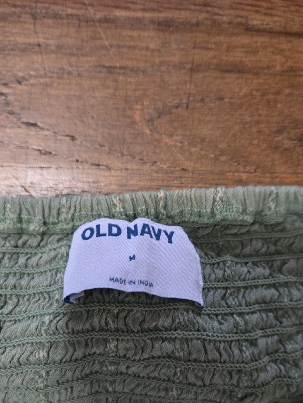Old Navy Wrap Peplum Blouse - Picture 2 of 6